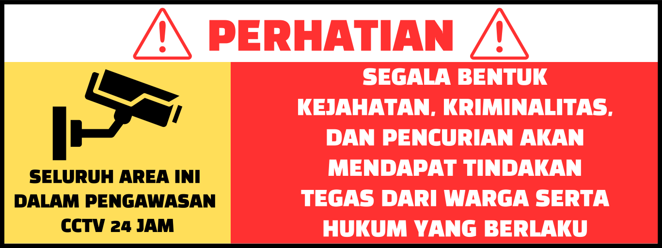 perhatian cctv